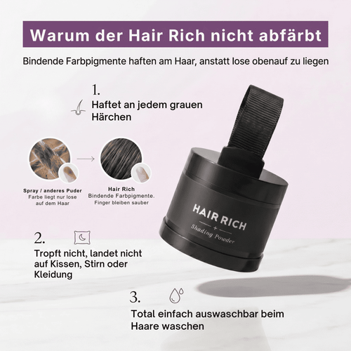 Hair Rich™ - 30 Sekunden Ansatz-Reset für graue Ansätze